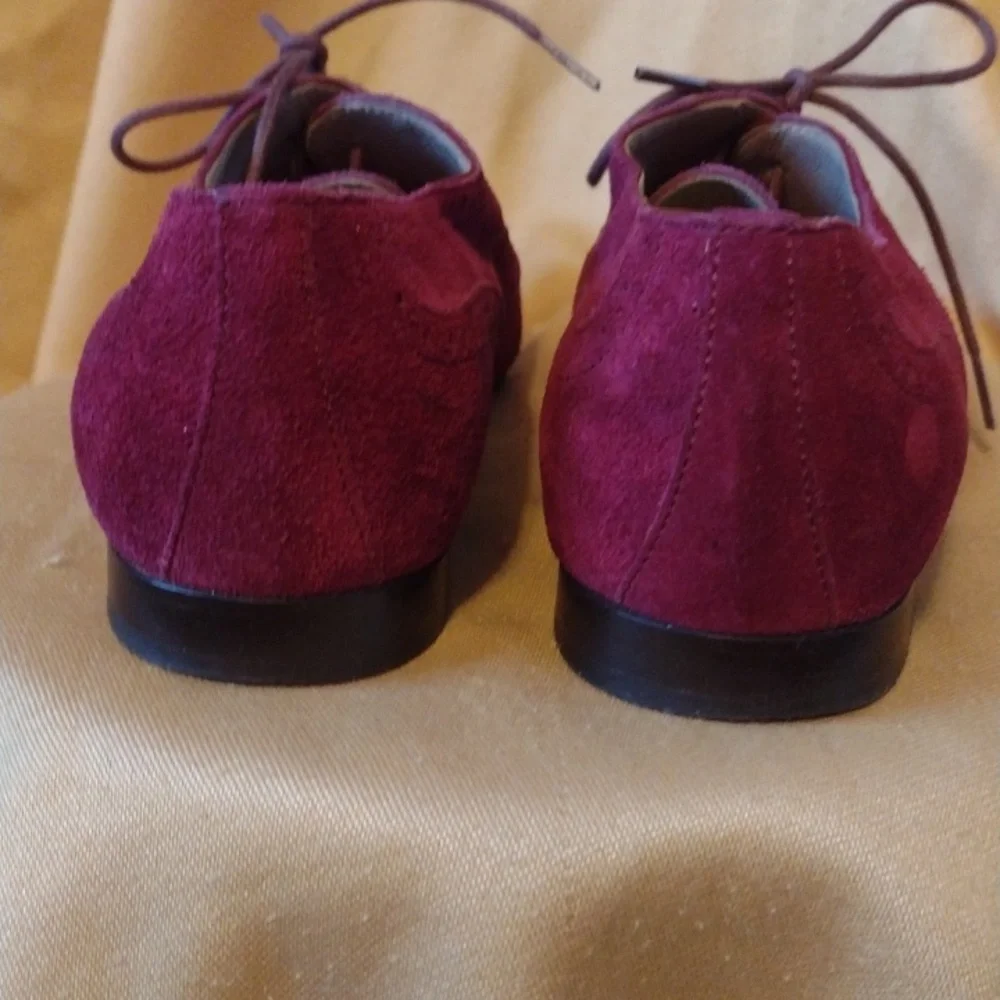 Manolo Blahnik Flat Brogues 38 Host Pick! - Picture 9 of 11
